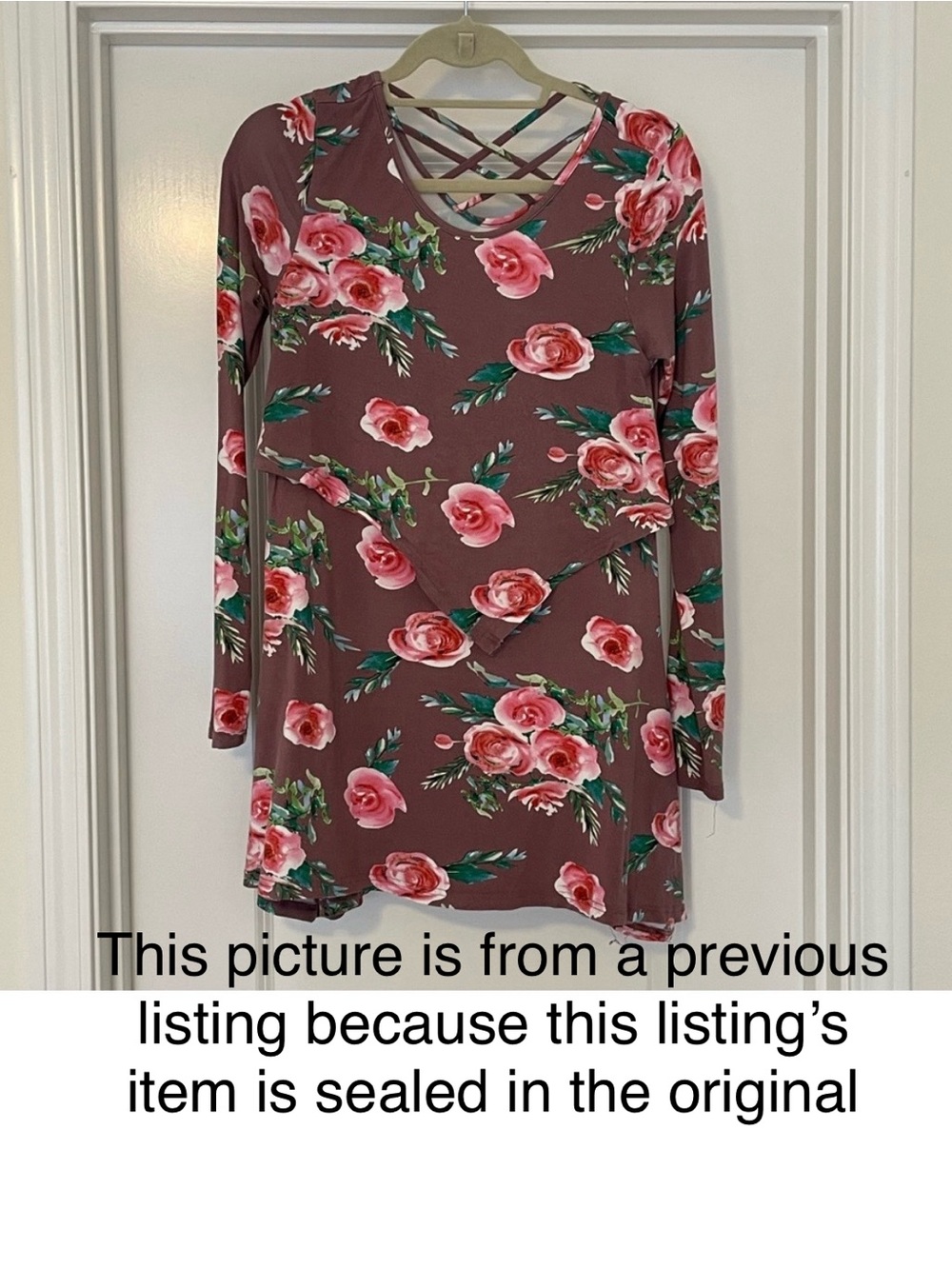 Latched Mama Cross Back Nursing Tunic